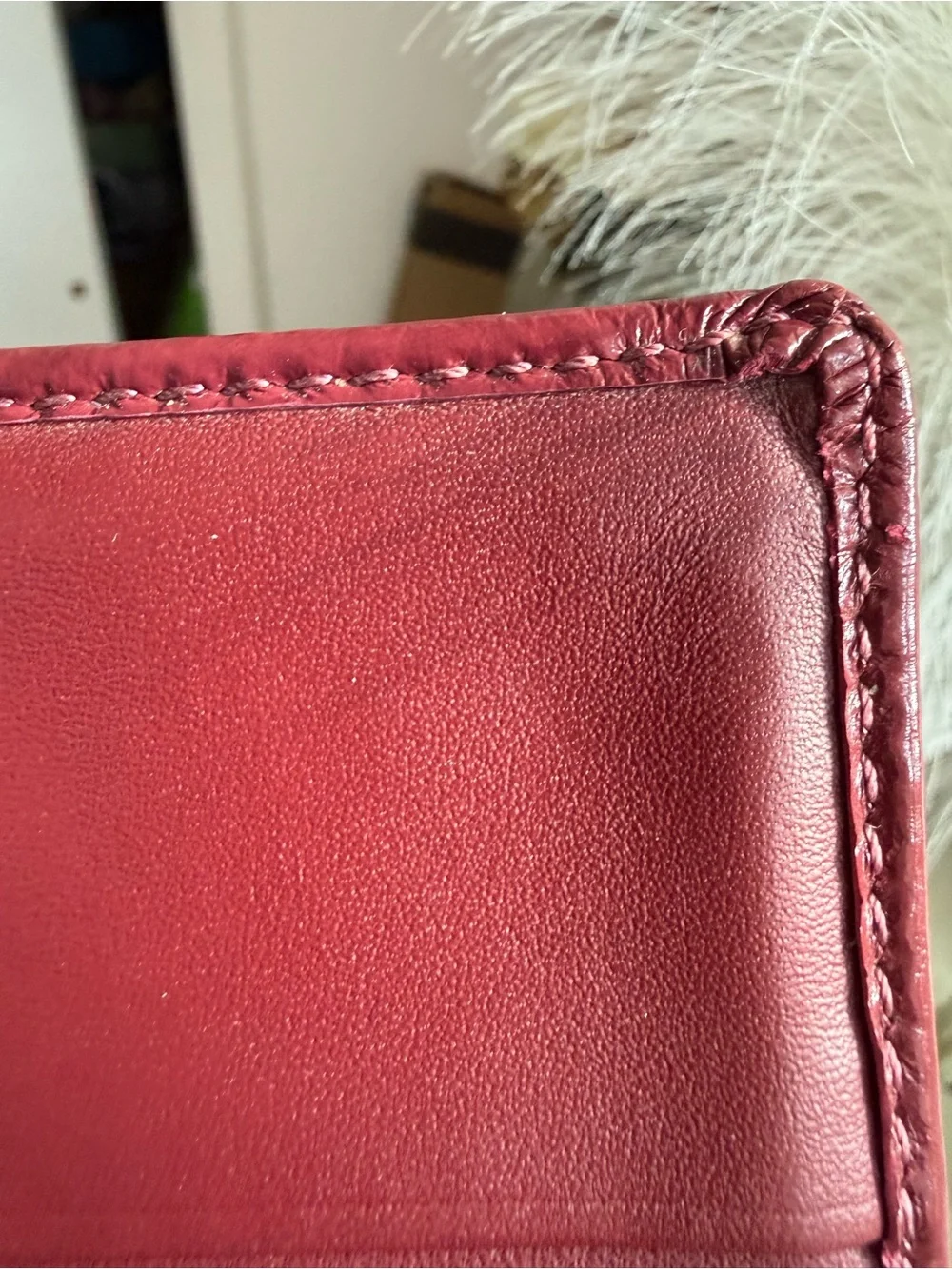 Vintage Y2K Signature Canvas Long Turnlock Wallet